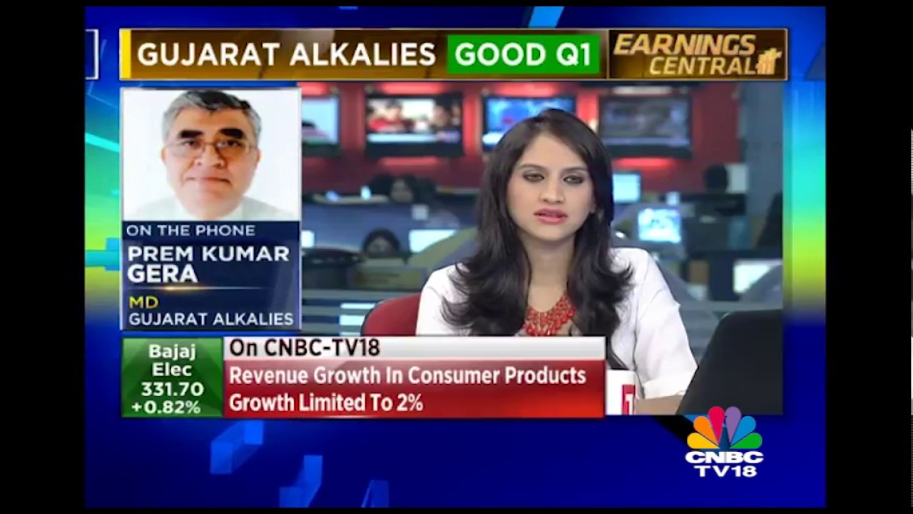 Exclusive Interview of Prem Kumar Gera MD of Gujarat Alkalies - CNBC-TV 18
