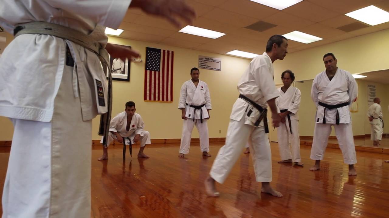 Master Osaka 8th Dan JKA explains first moves of Heian Godan