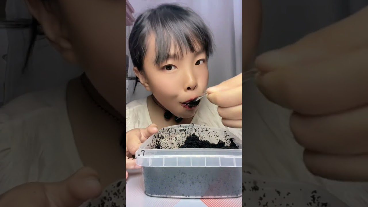 #asmr  fruity tobiko eggs. Renxing fish roe eating sound #creator