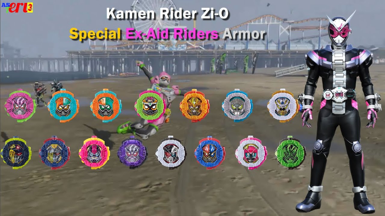 Special Ex-Aid Ridewatches | Kamen Rider Zi-O All Rider Ex-Aid Armor Fan Art | 仮面ライダージオウ