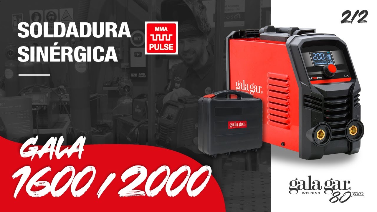 🚀 Gala 1600 - 2000 Syner - Los nuevos modelos compactos con modo MMA Pulsado