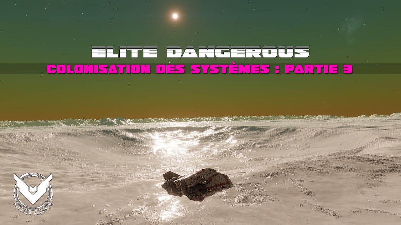 Elite Dangerous : Colonisation (Partie 3), les structures planétaires