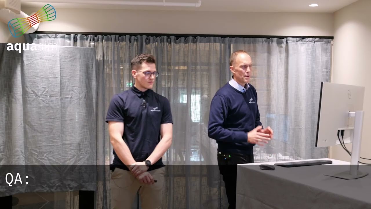 Webinar: Closed, flexible Structures in AquaSim