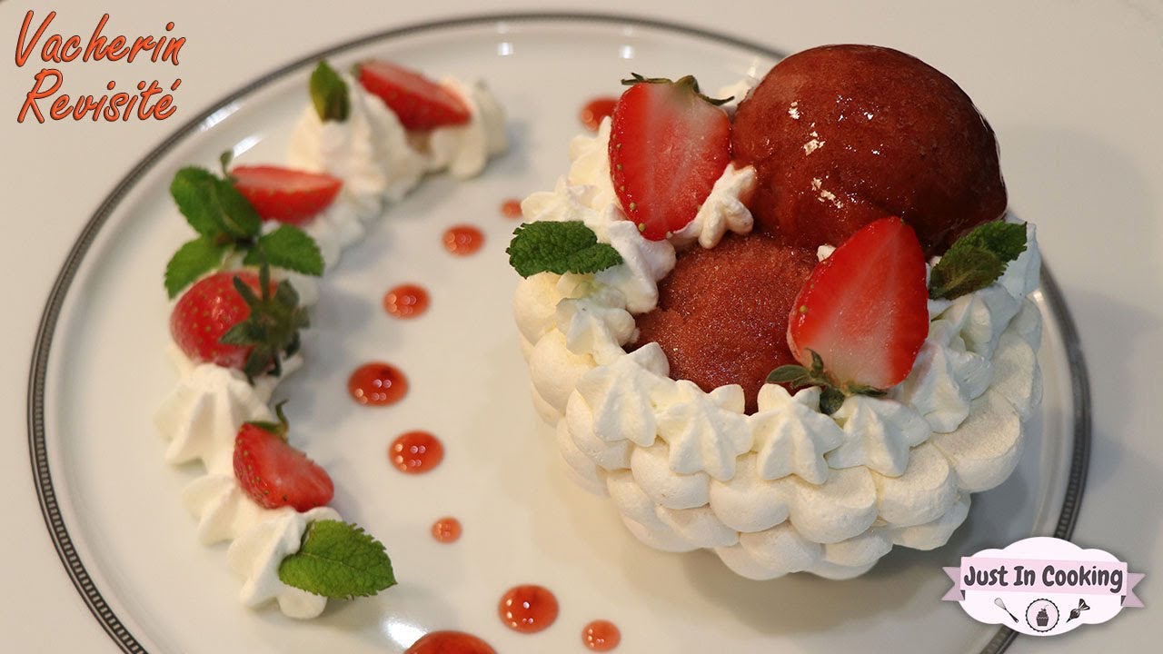 Recette de Vacherin Revisité à la Fraise