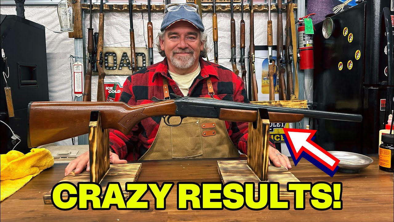 RESTORING AN OLD BEAT UP PORCH GUN! Stevens Model 94 16 Gauge
