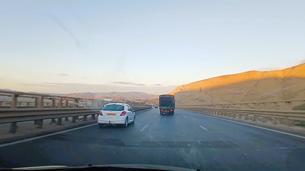 تابعو آخر جولة على الطريق السيار بين العفرون و البليدة AFFROUN BLIDA HIGHWAY