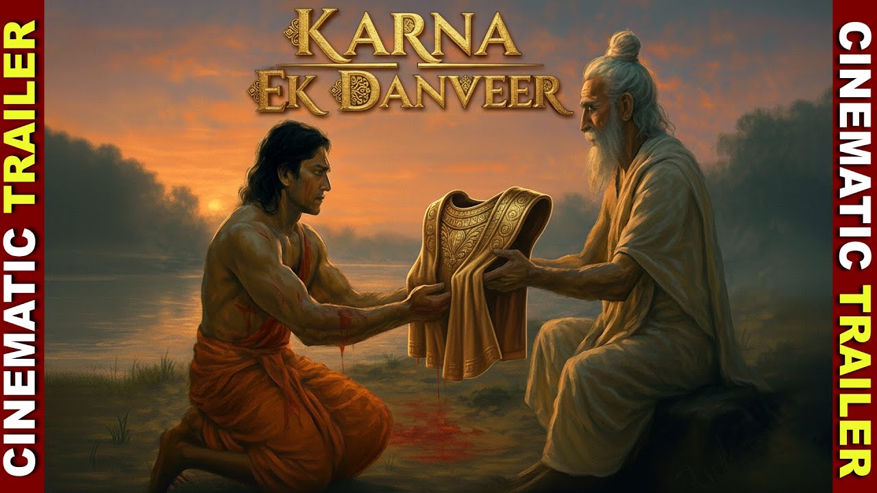 😧Karna Ek Danveer &ndash; Cinematic Trailer | Suryaputra Karn | Bhakti Bina #trailer #cinematic #shorts