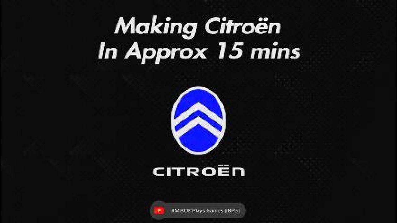 Making Citroën In Approx 15 mins - F1 Manager 24 PS5