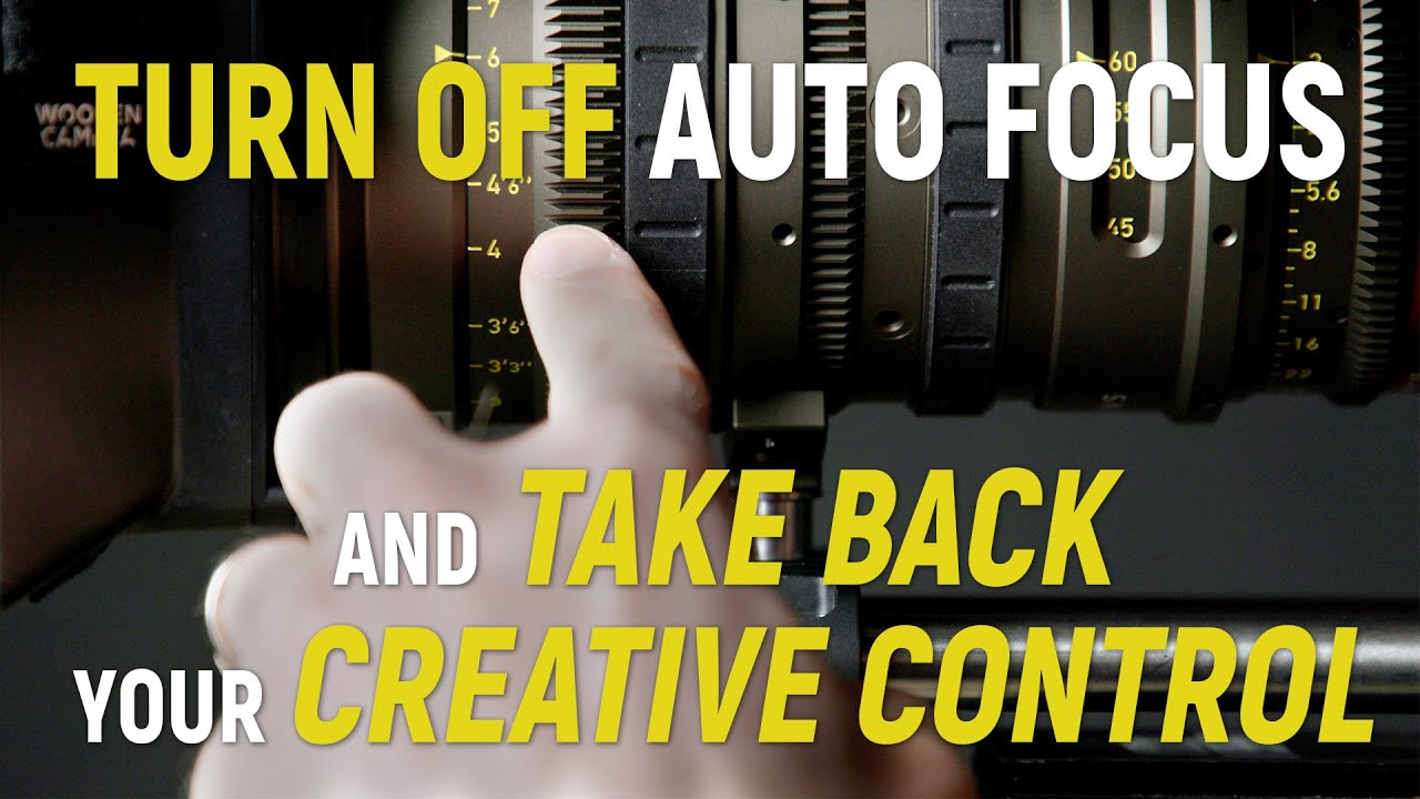 Turn Off Auto Focus & Take Back Creative Control