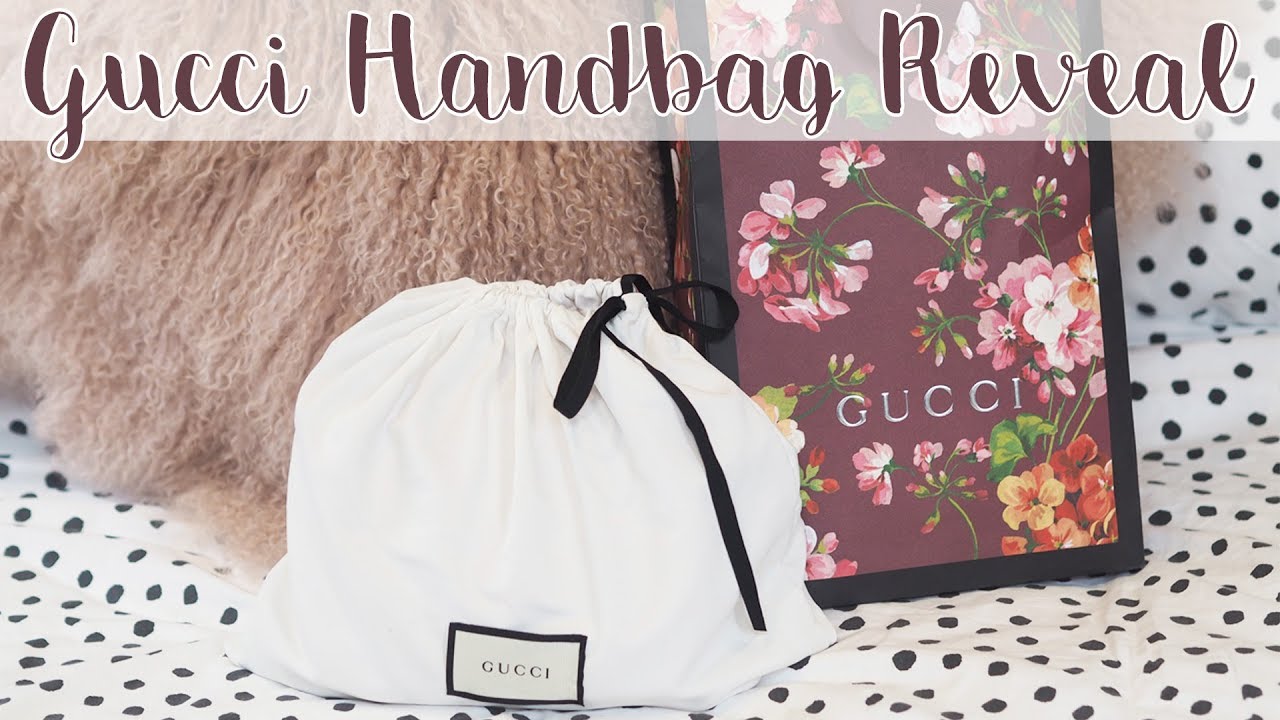 GUCCI HANDBAG REVEAL | MY FIRST EVER GUCCI PURCHASE
