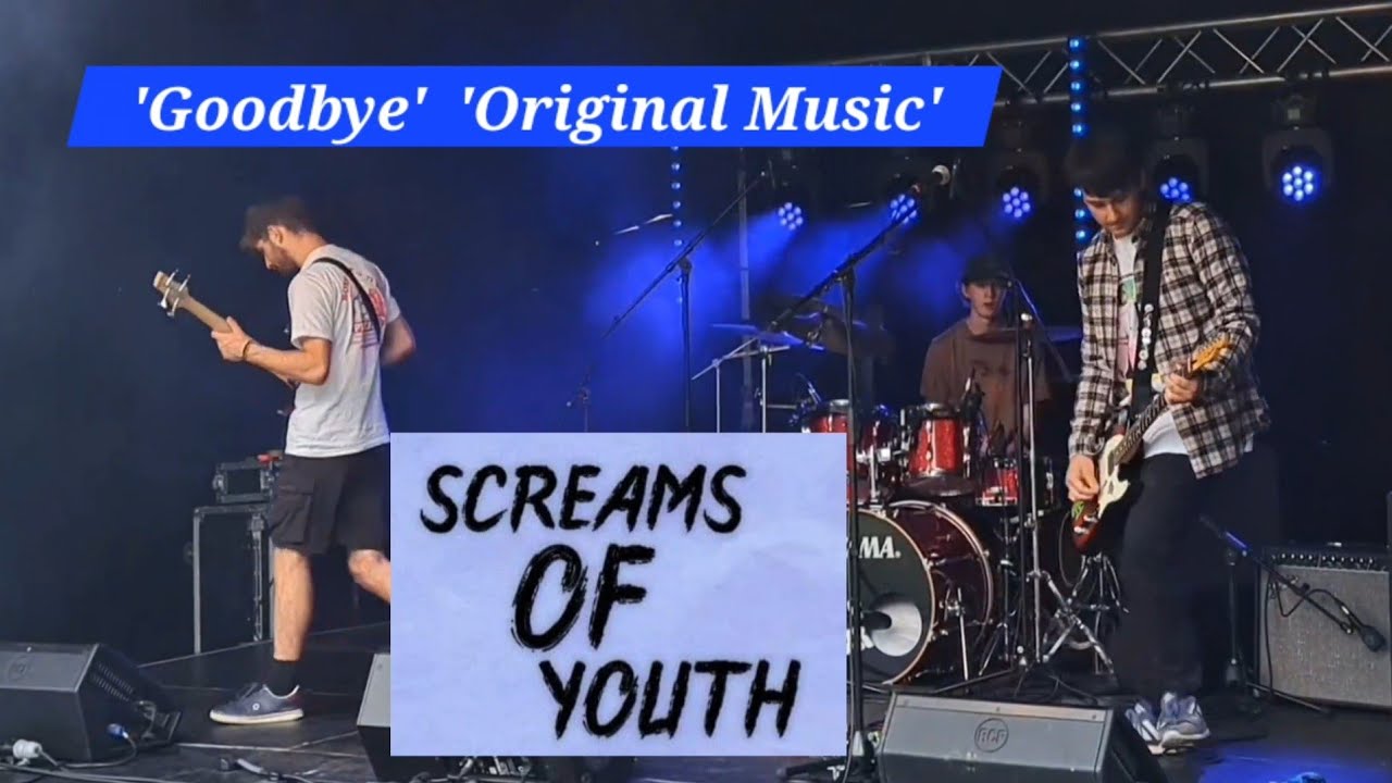 'Screams 0f Youth'  'Goodbye'  #originalmusic at 'Glistenbury 2024'