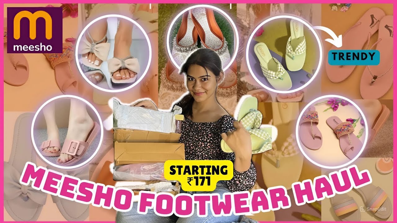 Must-Have Trendy MEESHO Sandals *Under ₹299 /-