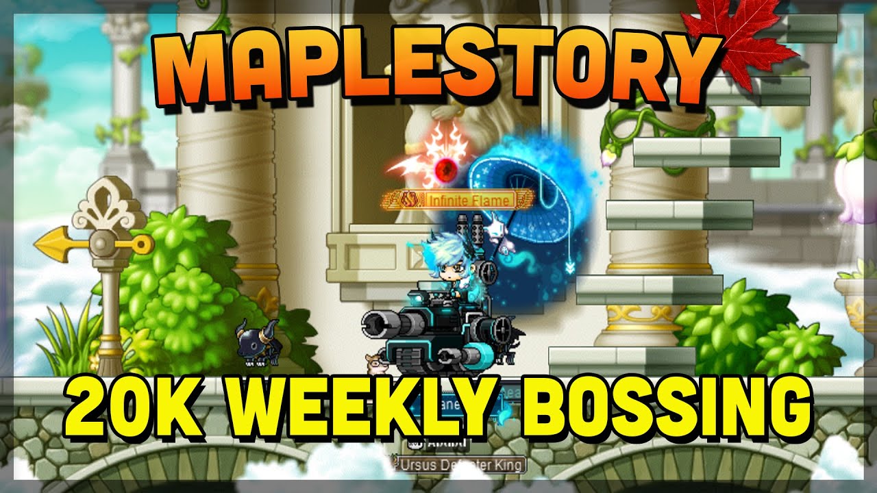 [GMS Reboot] Mechanic 20k Weekly Bossing | Maplestory