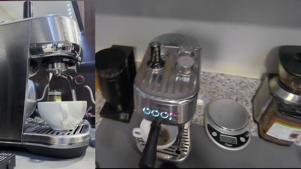 A Peaceful Nightime Decaf Latte Art Session (POV, Coffee Sounds, No music)