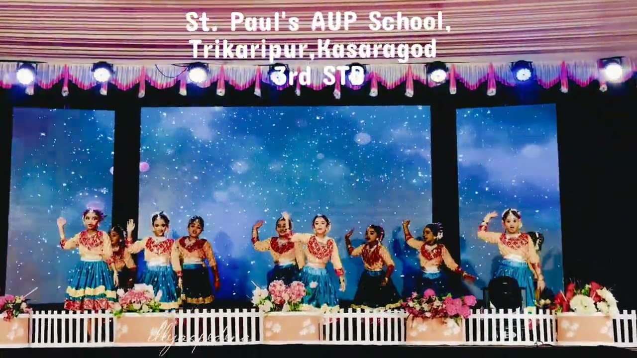 St. Paul's AUP School Trikaripur, Kasaragod, Annual Day Celebration. 3rd STD DANCE. #dance #school 