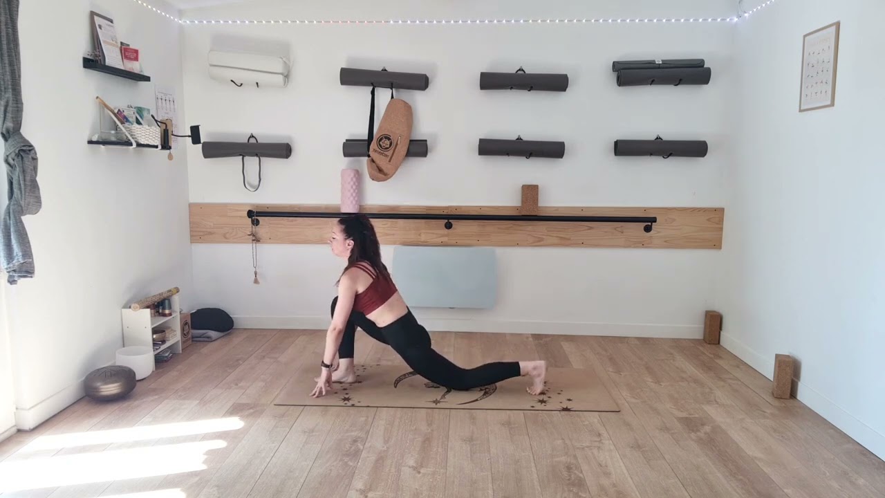 Cours de yogabarre I Mini séance pour prendre soin de soi