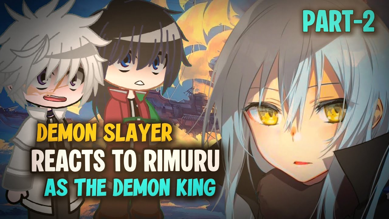 Demon Slayer React To Rimuru Tempest || Demon Slayer Reaction || Rimuru tempest