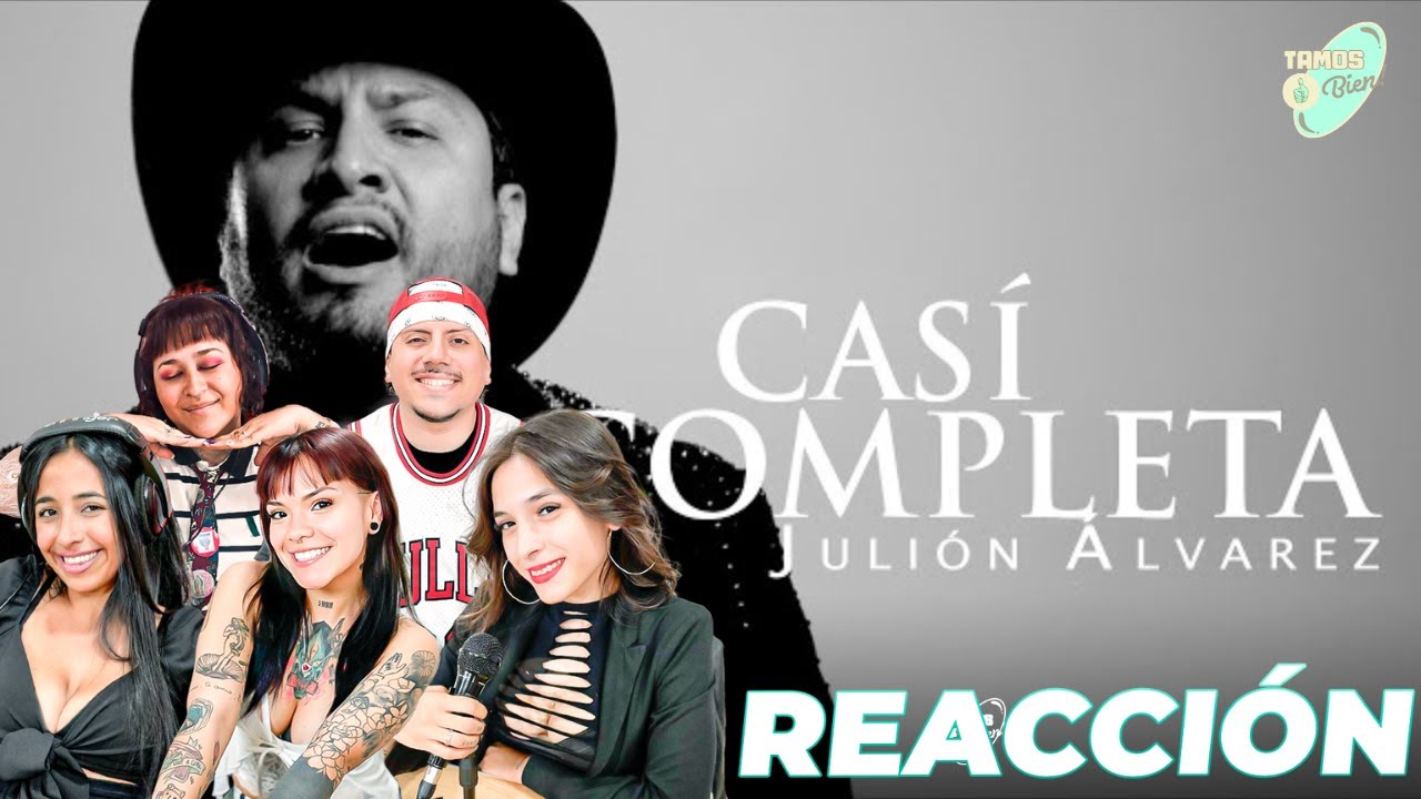 Julión Álvarez y su Norteño Banda - Casi Completa (Video Lyric) | 🇦🇷 Reacción