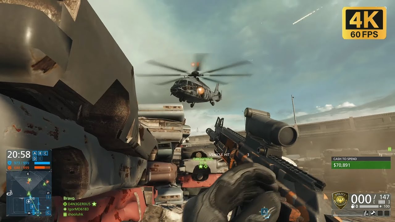 Battlefield Hardline [Xbox Series X] Multiplayer Gameplay in 2026 (No Commentary)