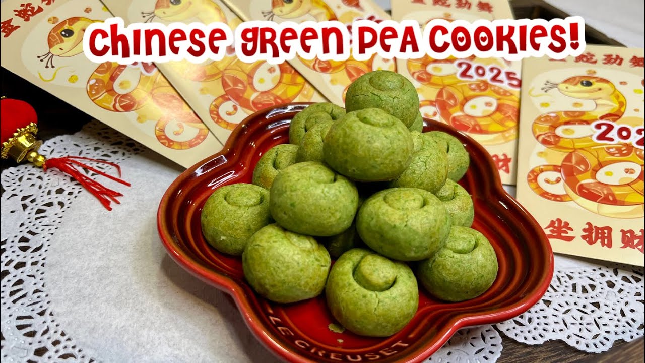 CHINESE GREEN PEA COOKIES