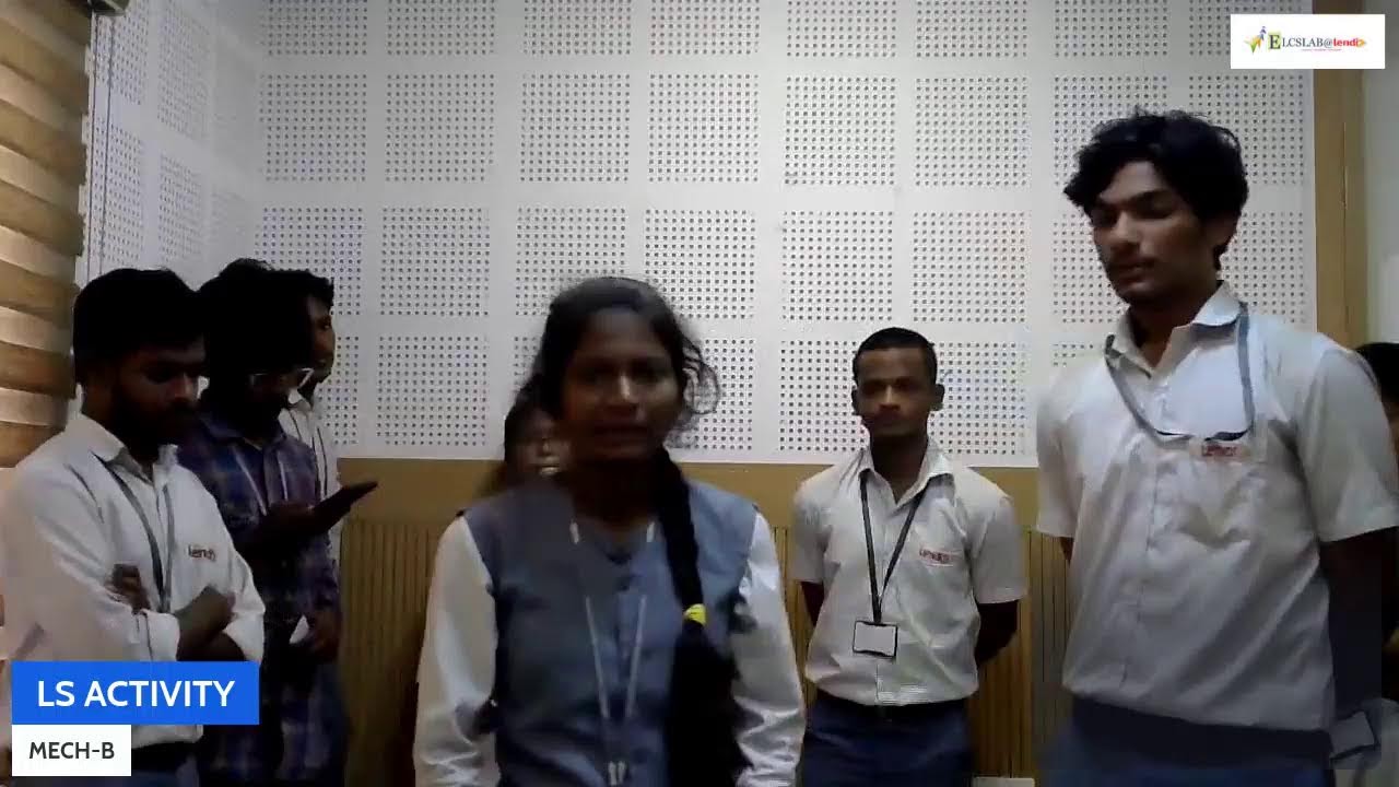 28POs MECH-B LS Activity Evaluation-I as part of ES Course (CH-2) (04/03/26)