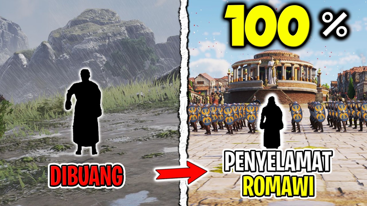 Dari Diasingkan&hellip; Jadi Sosok yang 100% Menyelamatkan Kekaisaran Roma!