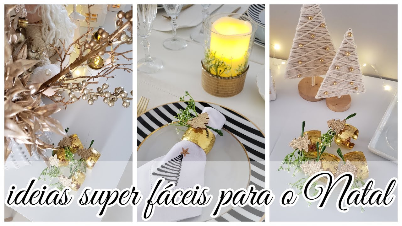 DIY:. IDEIAS SUPER FÁCEIS PARA O NATAL | Viviane Magalhães