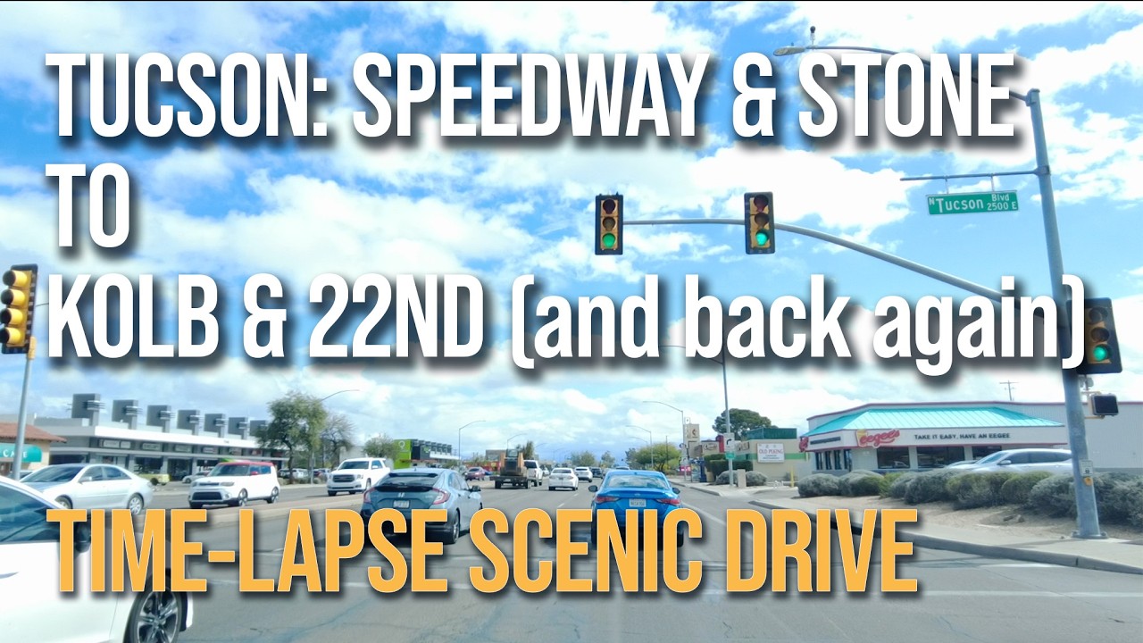 Tucson Time-Lapse: From Nattha’s Thai to The Screamery – A Flavorful Drive