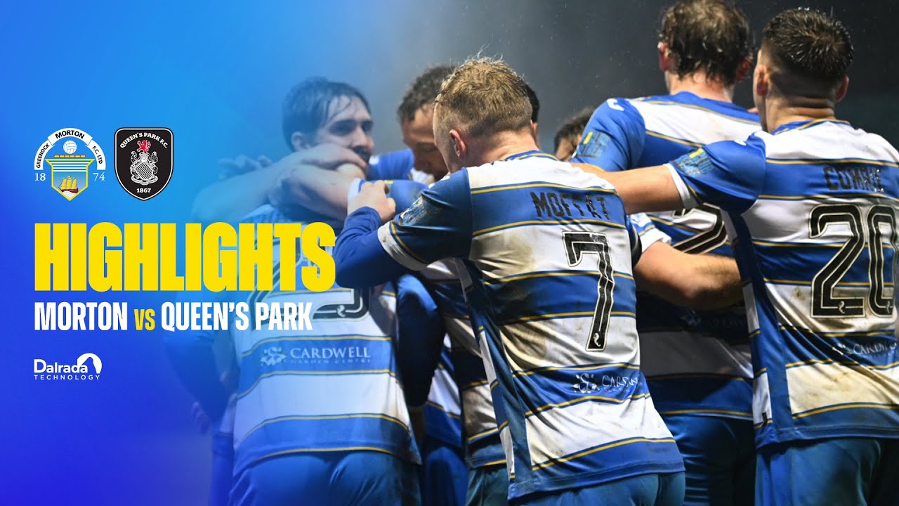 Greenock Morton vs Queen's Park | William Hill Championship | 05/12/25