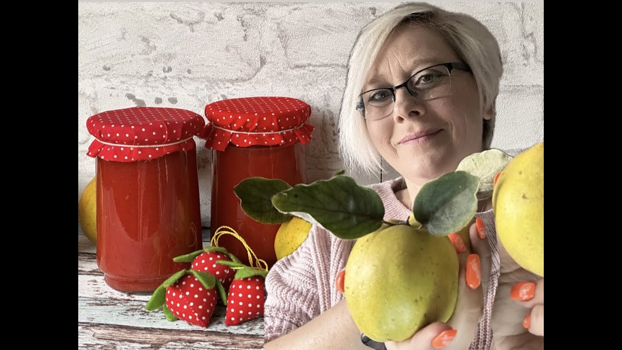 Leckere Quitten - Erdbeere - Konfitüre mit 