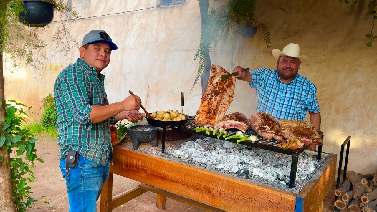 COSTILLAS Y FESTEJANDO AL CUATE ¡¡FELIZ CUMPLEAÑOS MUÑECO!! || RUTA LA NUEVE