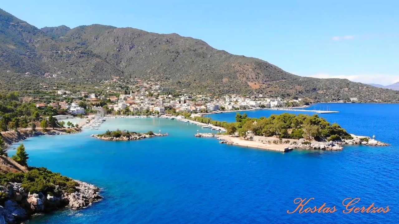 ΜΕΘΑΝΑ, ΑΤΤΙΚΗ (DRONE). METHANA, ATTICA, GREECE.