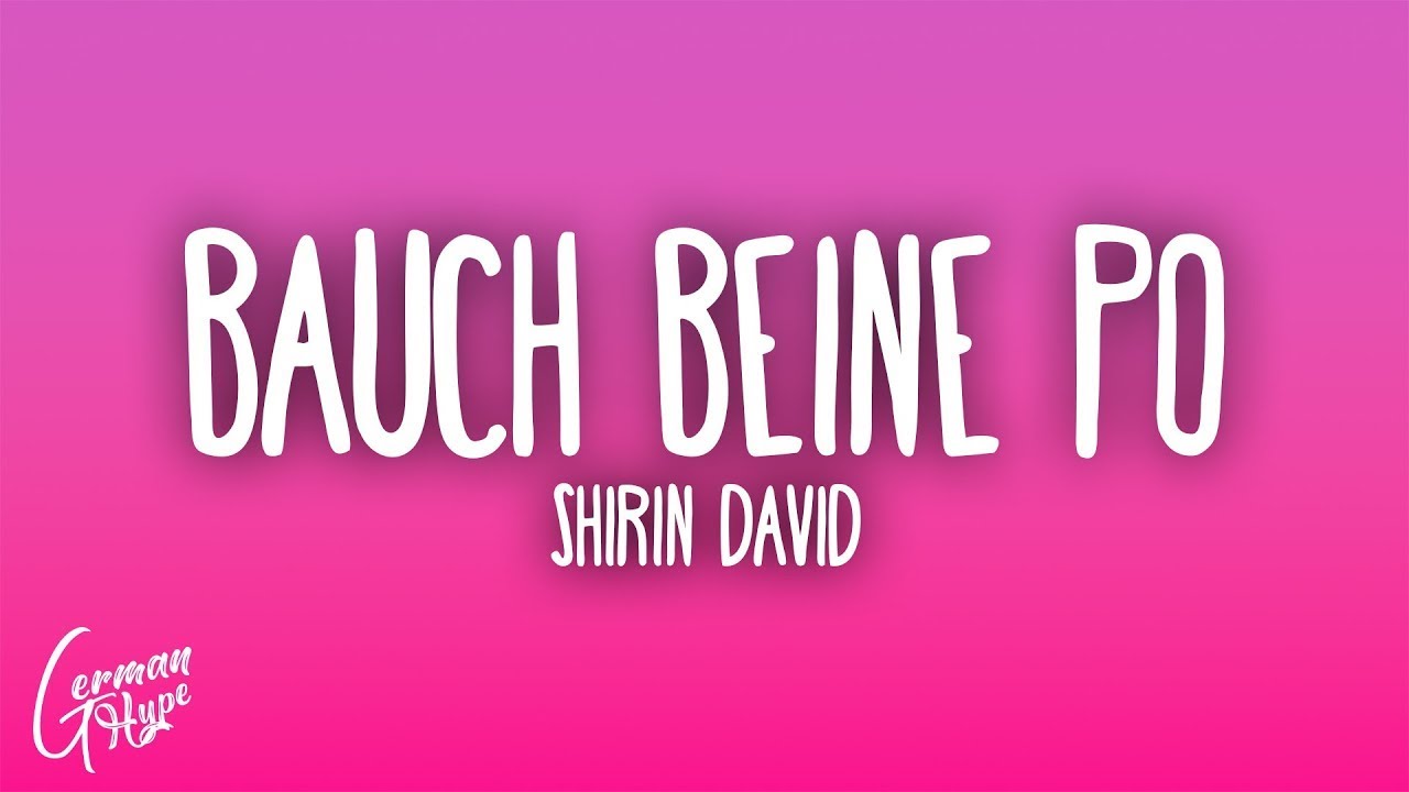 Shirin David - Bauch Beine Po (Lyrics)