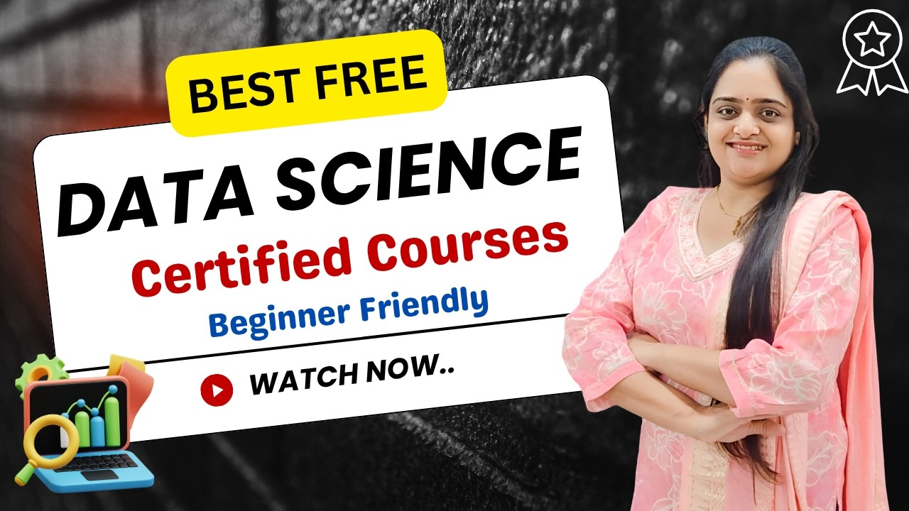 Best Free Data Science Courses for Beginners | Must Refer @csittutorialsbyvrushali