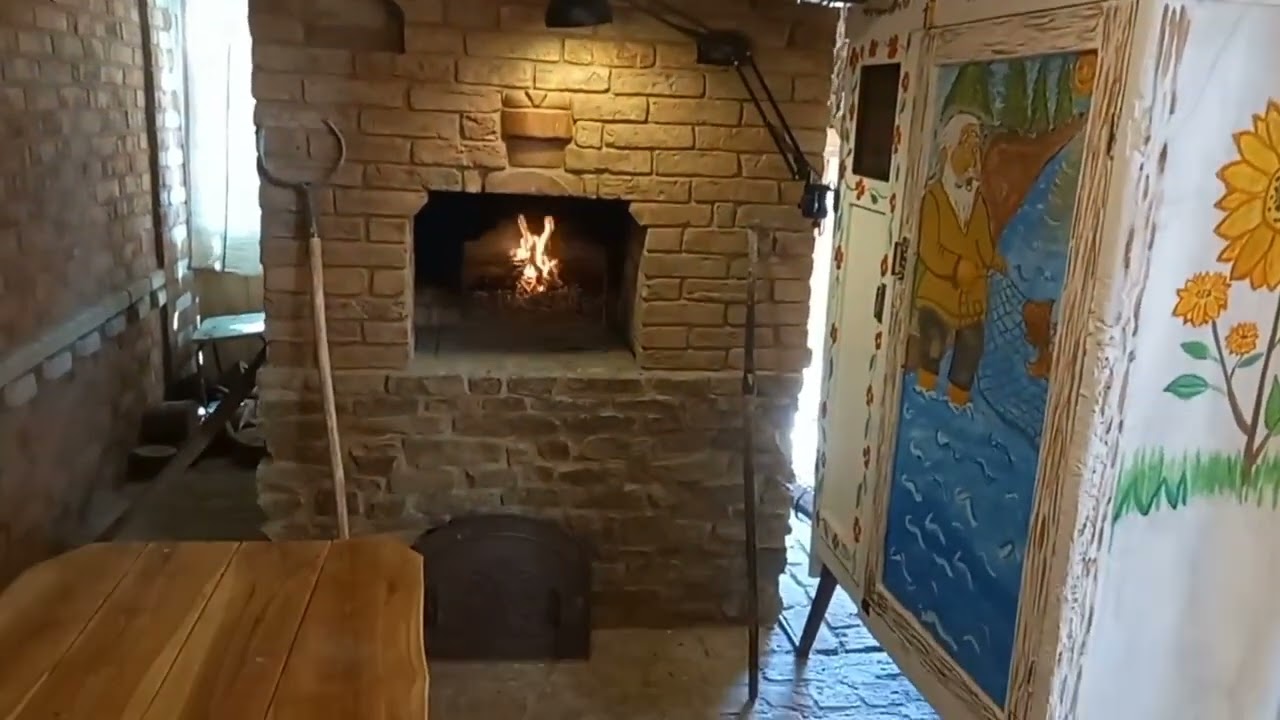 Холодное копчения от русской печи