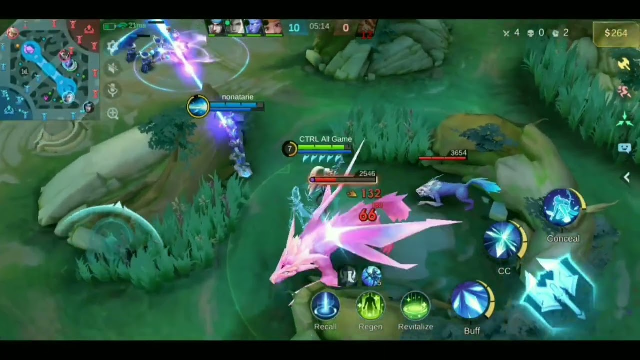 Gameplay Mobile Legends Bang Bang – CTRL All Game 📱 Part 1
