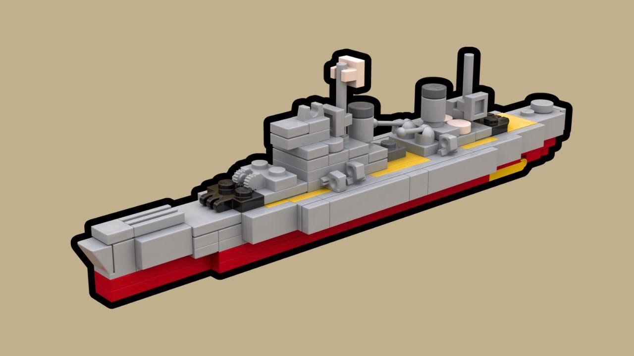 LEGO HMS King George V Battleship MOC