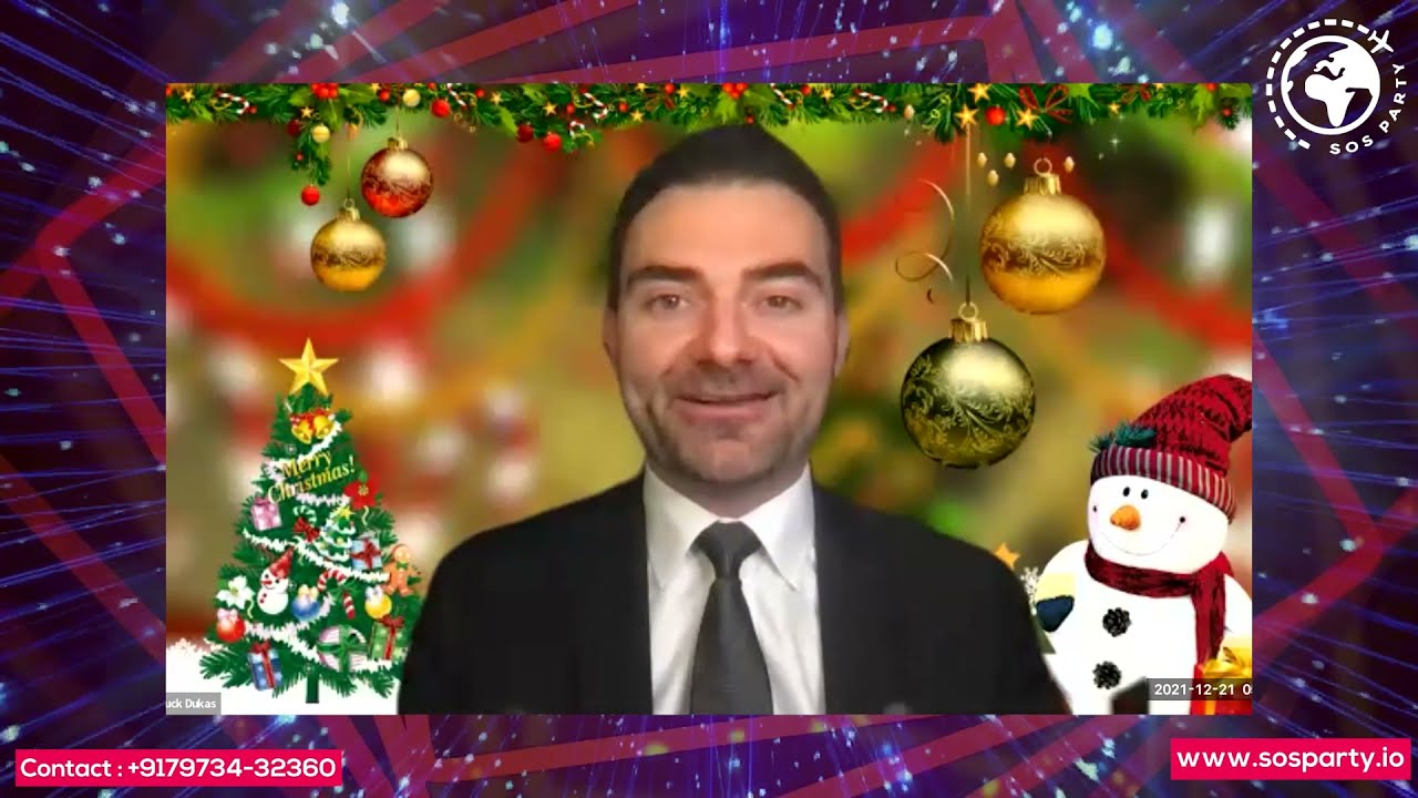 Virtual Holiday Party Celebration 2025 | www.sosparty.io