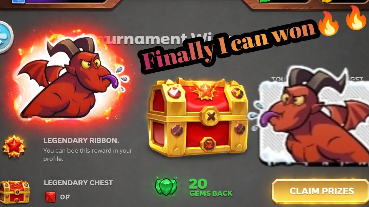 Demon Tournament Winning 🔥 || Castle Crush Epic Battle!⚔️⚔️||