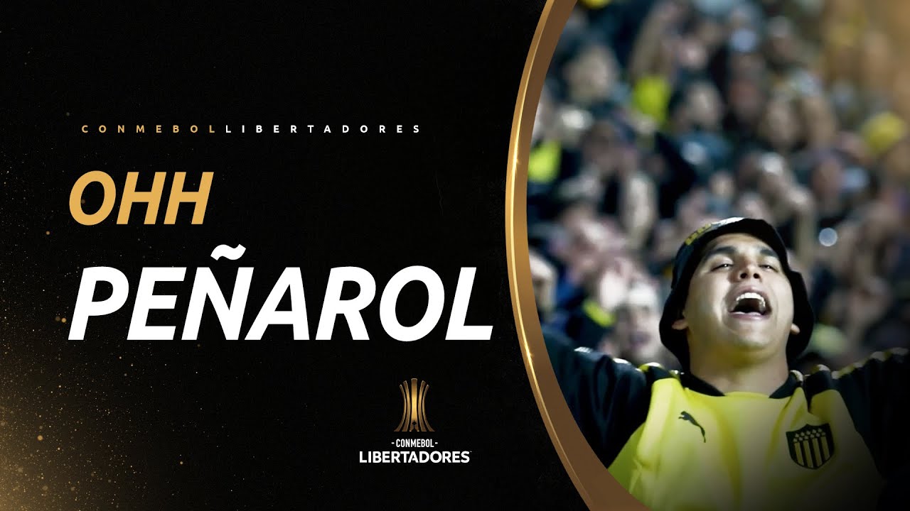 Hinchada de Peñarol canta 