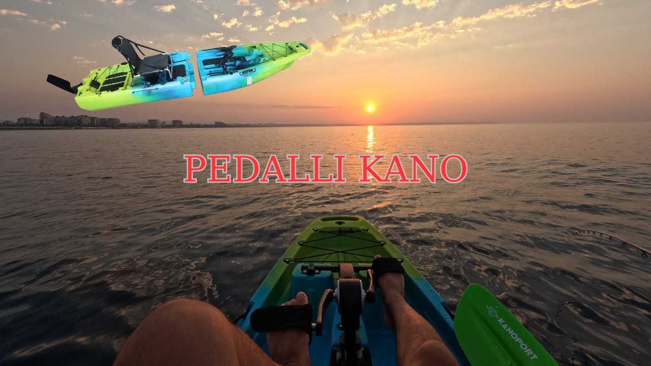 PEDALLI KANO./MODÜLER BALIKÇI KANOSU.ANATLYA KONYAALTI