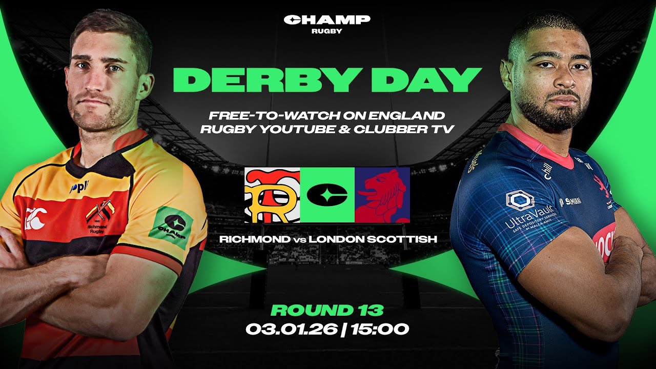 LIVE | Richmond v London Scottish | Champ Rugby