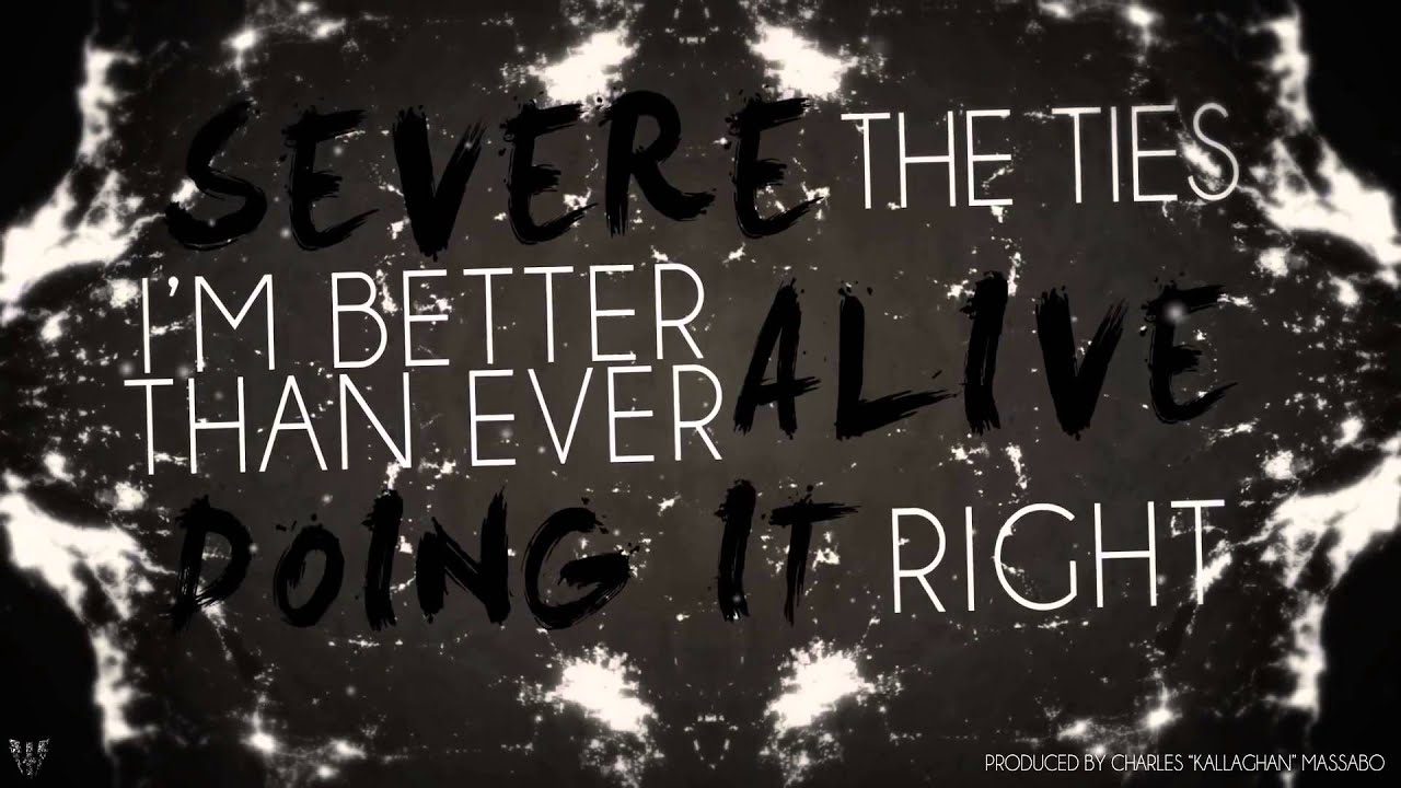 Ronnie Radke - Blacklist (feat. B.Lay) (Official Lyric Video)