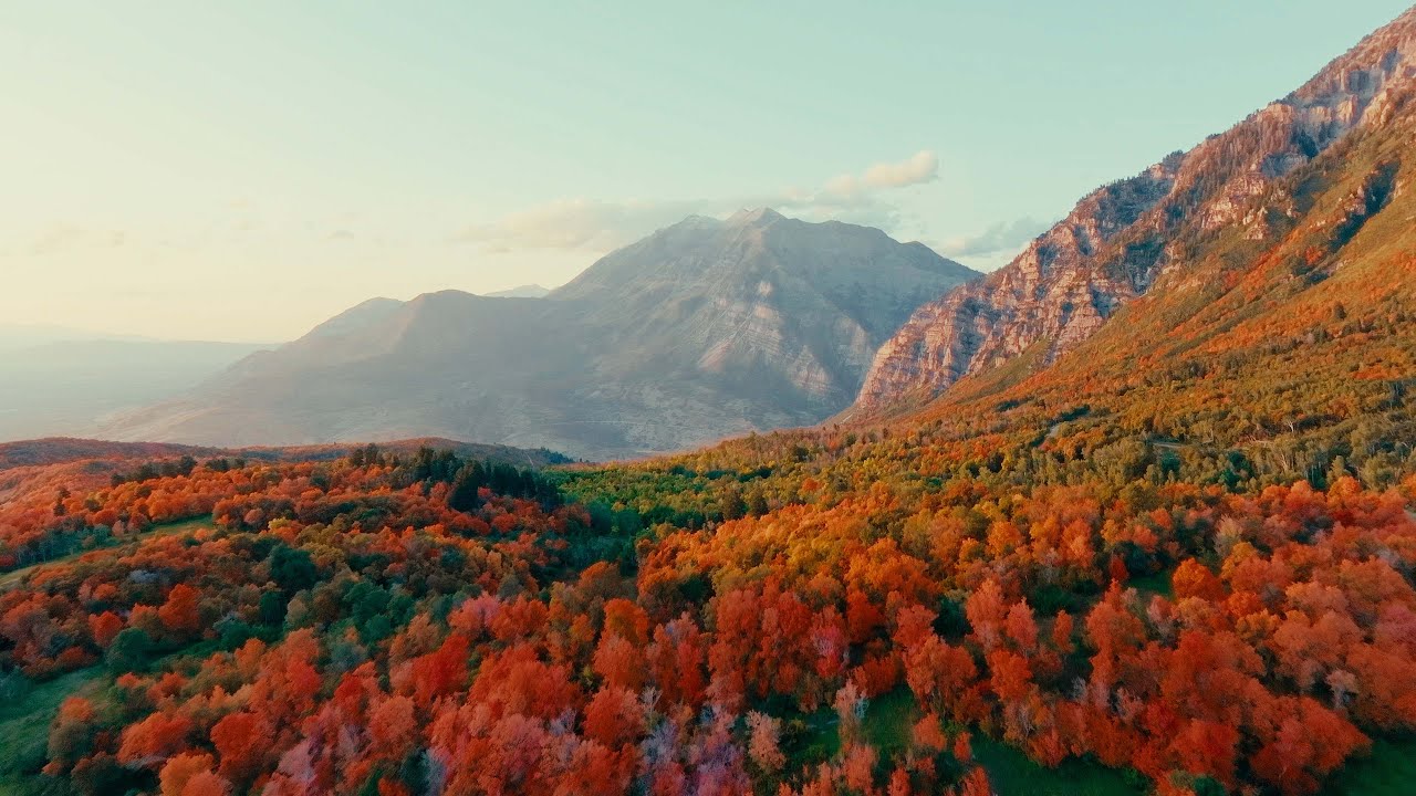 Beautiful Fall in Utah | Drone | 4K