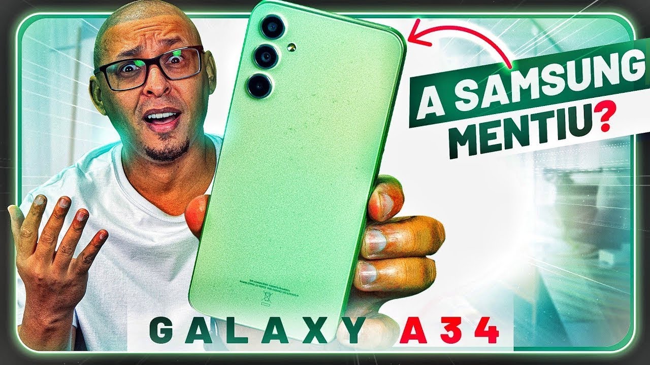 GALAXY A34 5g  - A Samsung MENTIU pra gente! Tem smartphone melhor por esse preço❓