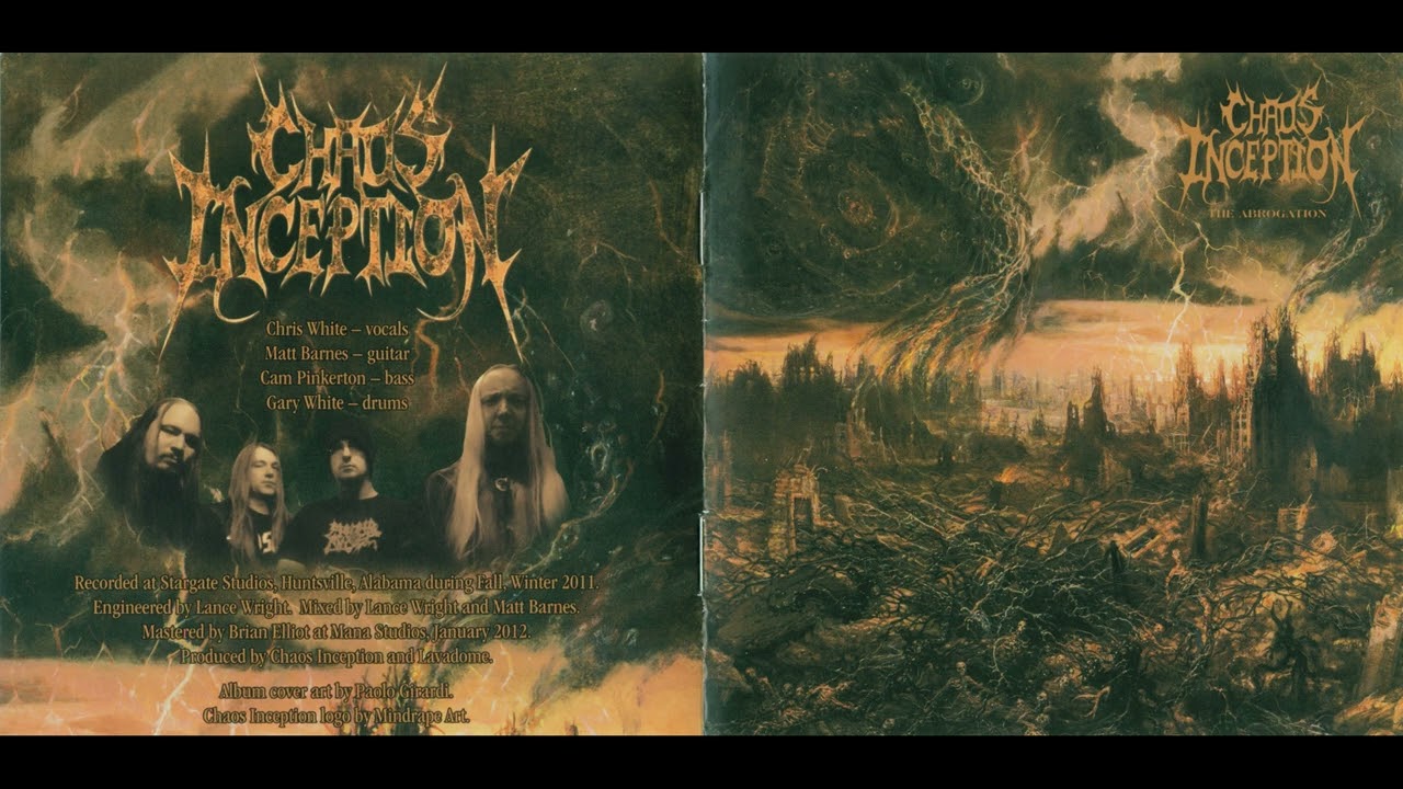 Chaos Inception (USA) - The Abrogation (Album 2012)