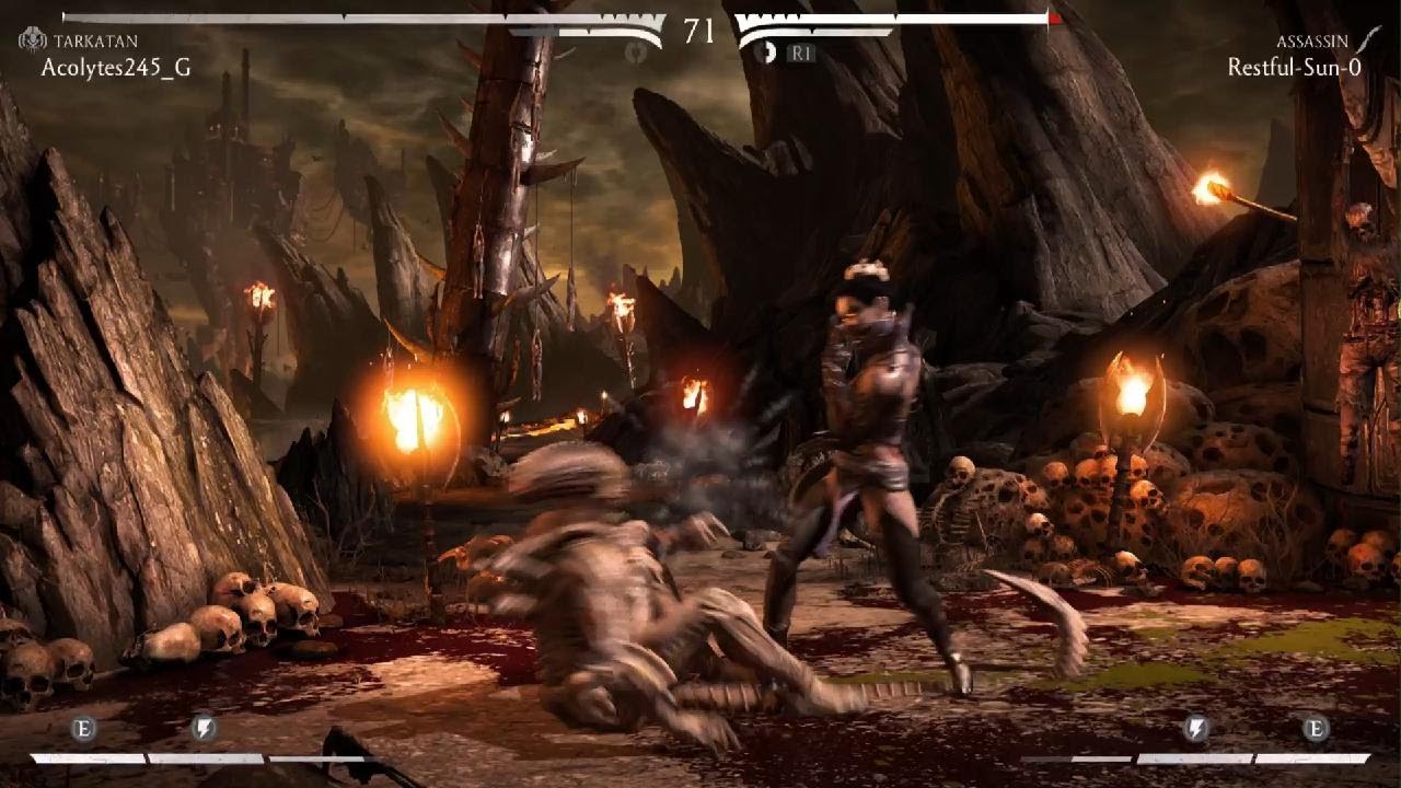 Insane 64% Assassin Kitana combo brutality
