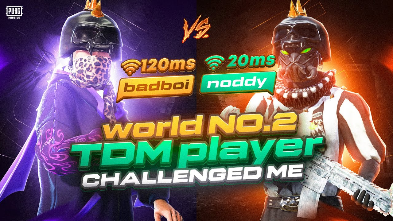 Intense 1v1 Vs Top 2 Ranked TDM Player In The World😳/ Best Of Three Challenge Match🔥