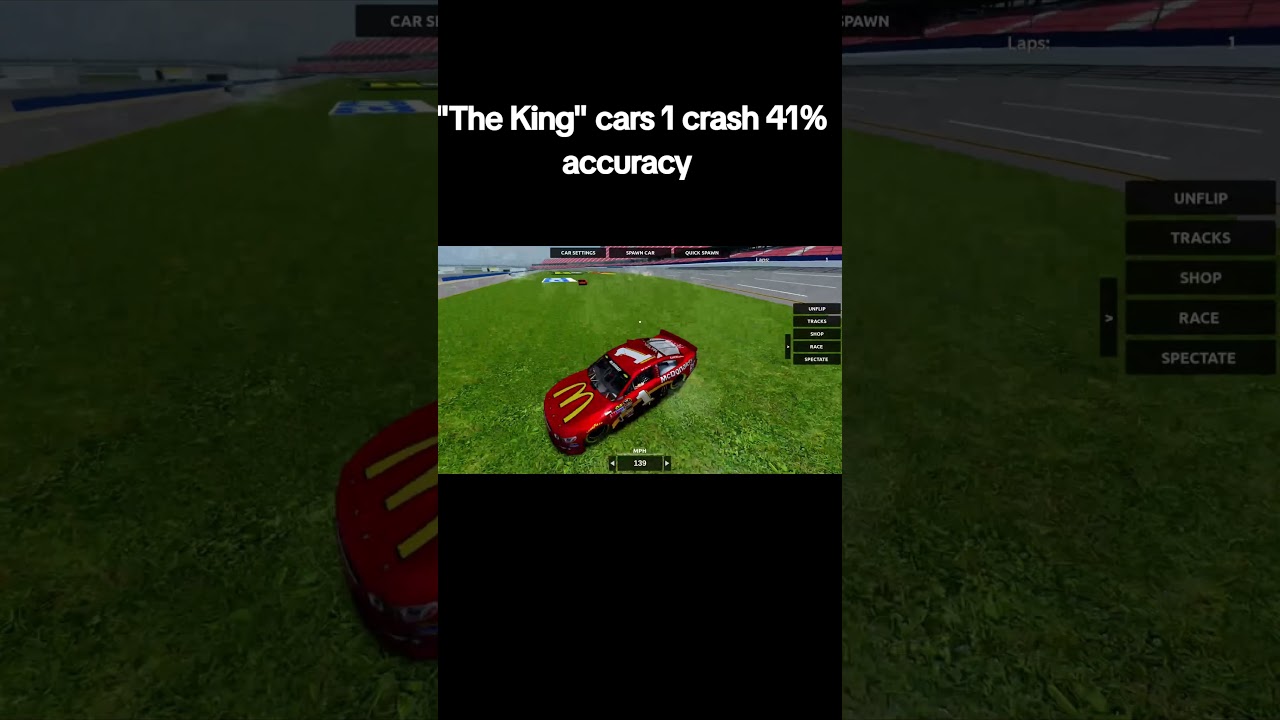 //The King's crash// #viral #crash #brainrot #autoracing #roblox #cars #motorsport #racing #viralvid