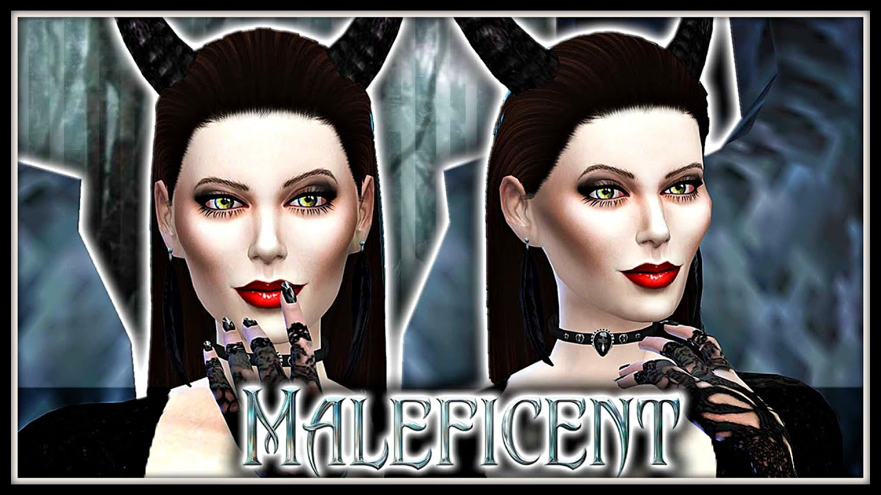 The Sims 4 Create A Sim: Maleficent - Disney Villain Battle Collab with ParadiseSimmer
